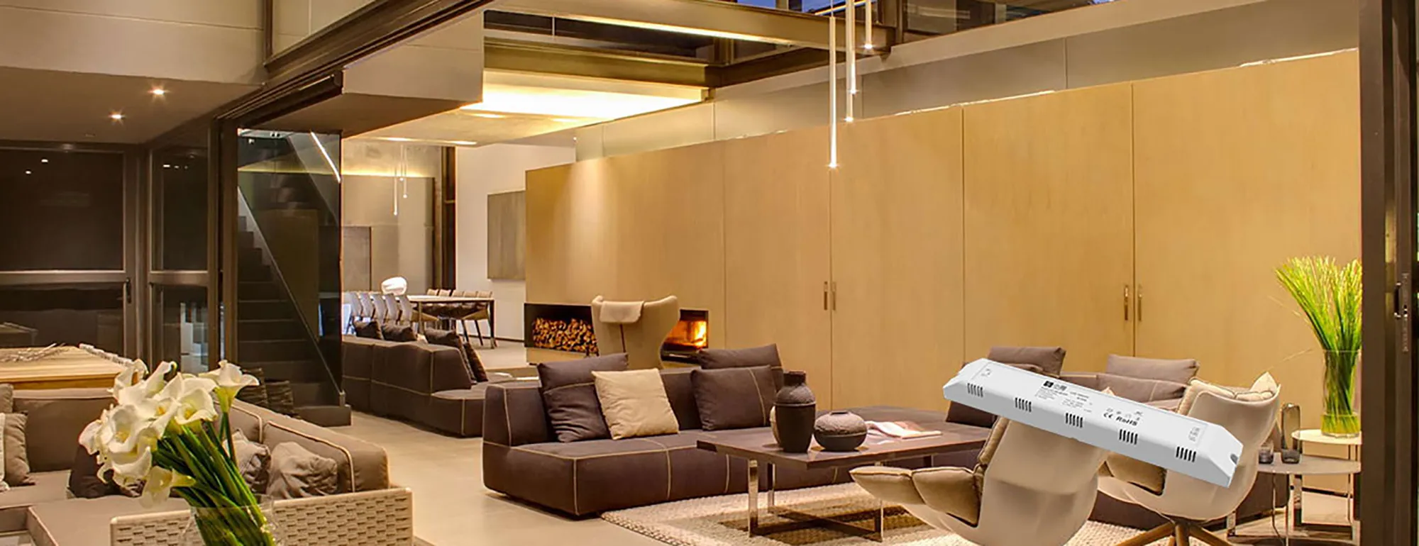 Ltech RF2.4GHz Wireless Dimmable Driver 108W 137-186Vdc/600mA.0-100% PWM dimming level, IP20. DCE-108-600-H2R  LTECH Wireless Receiver